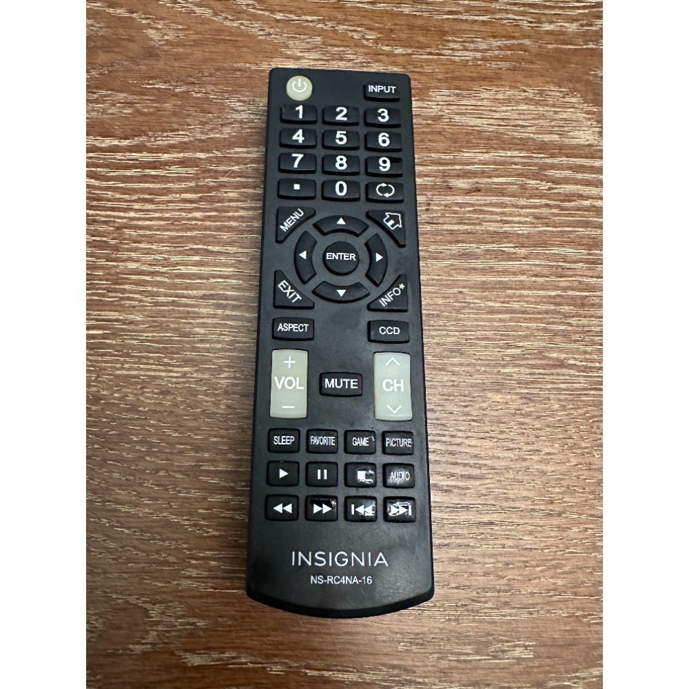 Insignia TV Remote Control NS-RCRNA16 Replacement‎ for Television